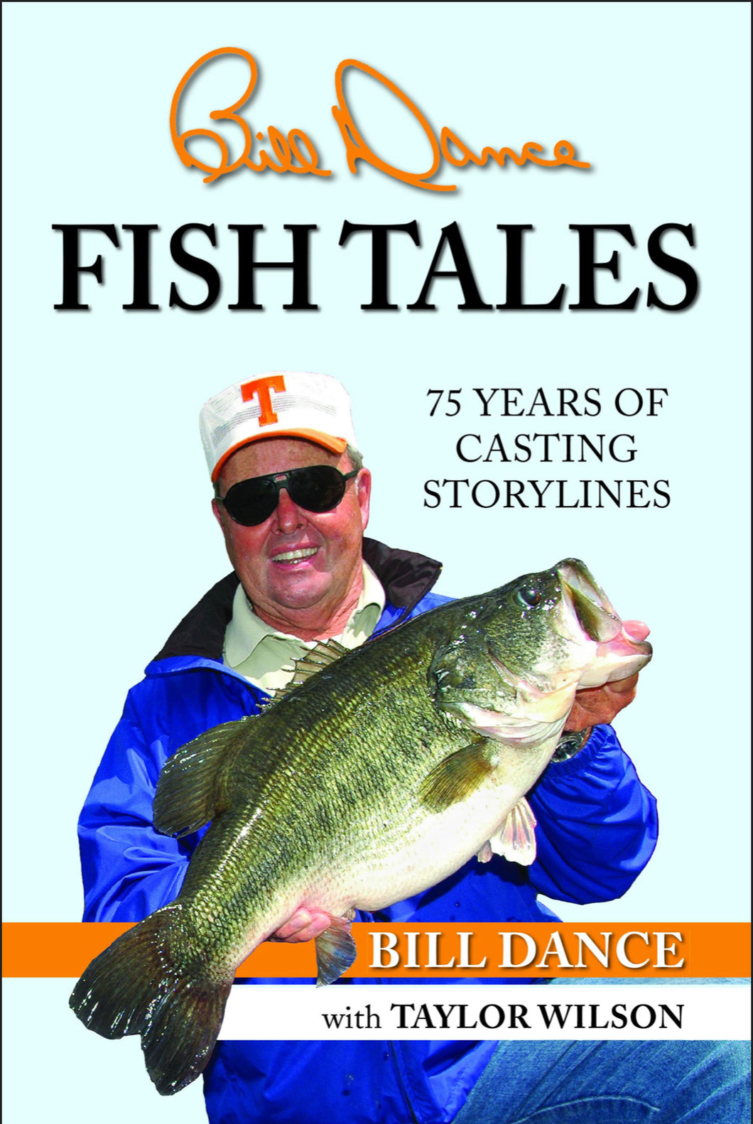 Front cover of Bill Dance Fish Tales hardcover book
